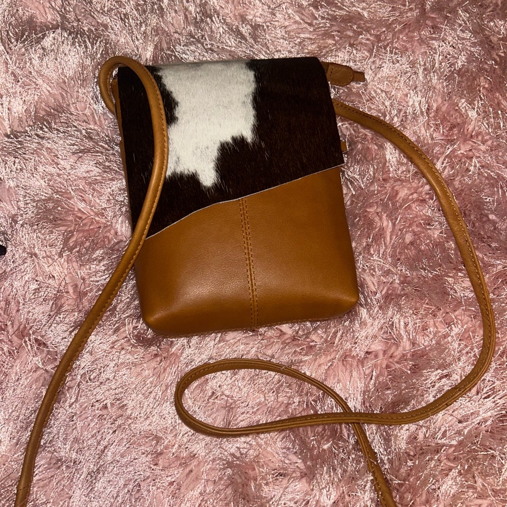 Odessa Cowhide Crossbody Bag
